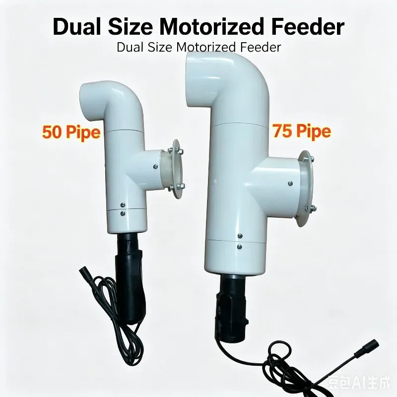 Waterproof Automatic Timing Poultry Feeder Auto Timed Feeding Hardware For Chicken Duck Pigeon Backyard Farm Breeding Daily
