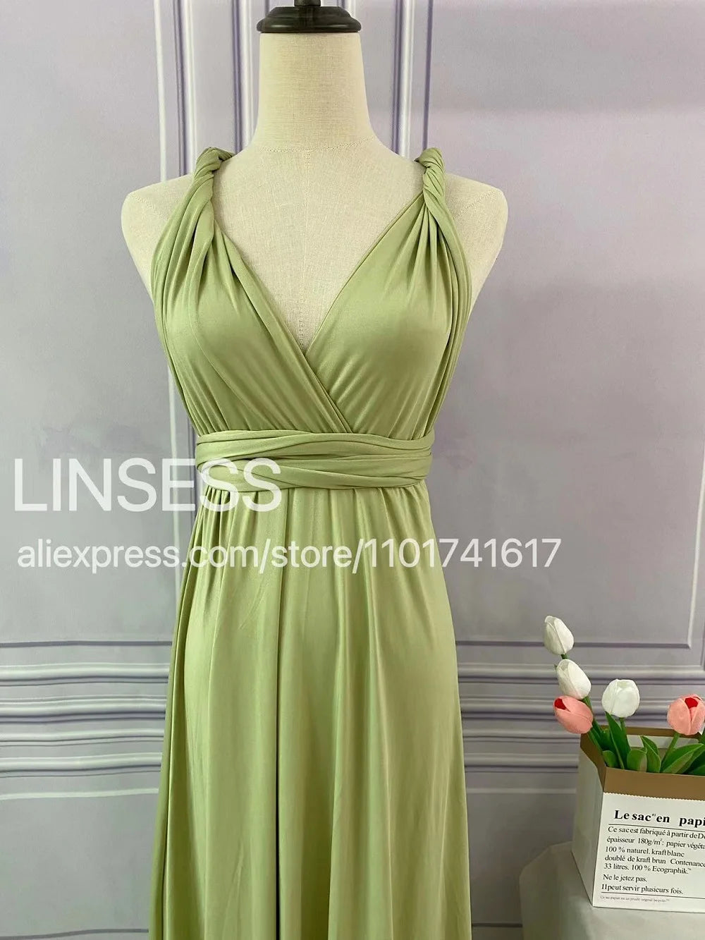 Multiway Maxi Dress Bridesmaid Dress Infinity Cocktail Dress Floor Length Bridesmaid Dress Maxi Dress for Bridesmaid Gifts