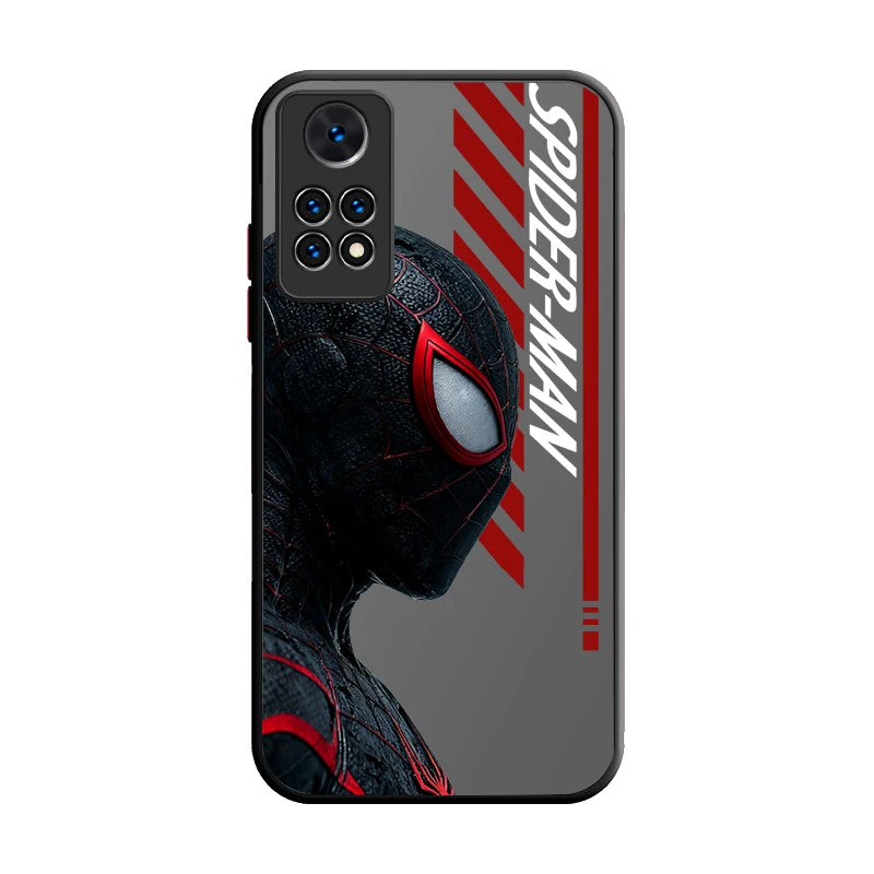 Bat Spider Man Venom Hulk Case For Xiaomi Redmi Note 14 13 12 11 Pro Plus 5G 12S 11S 10S 10 9 Redmi 14C 13C 12C 12 4G A3 A3X