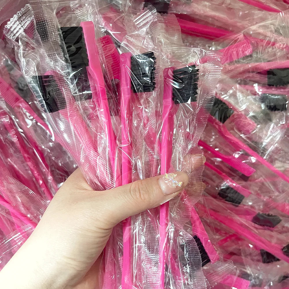 2PCS/5PCS/30PCS Double-Sided Hair Edge Control Brushes-Multifunctional, Hair Brush for Smooth Styling, Eyebrow & Hair Care Tools