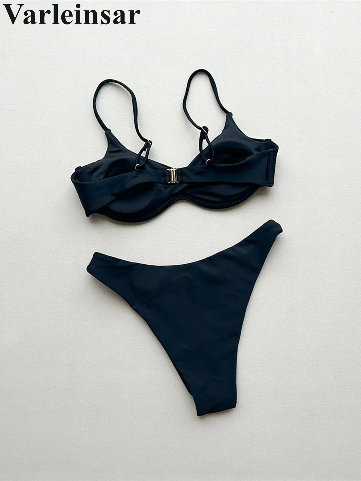New Sexy Underwired Bikini Female Swimsuit Women Swimwear Two-Pieces Bikini Set Brazilian Padded Bather Bathing Suit Swim V7743