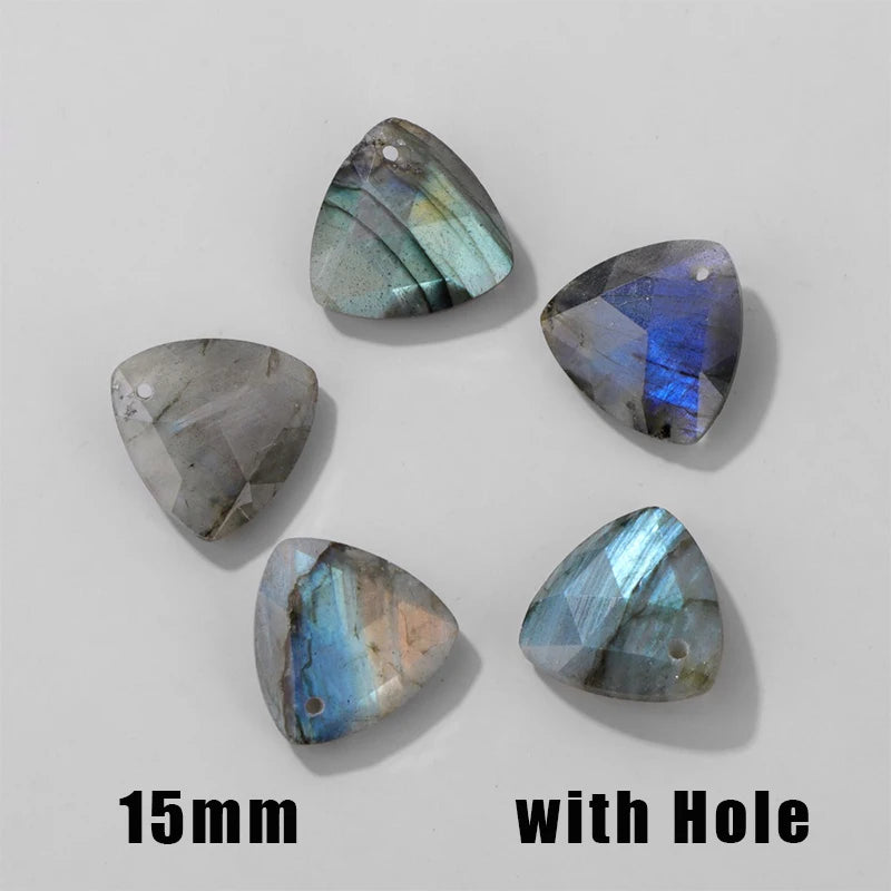 High Quality Natural Stone Labradorite Beads Charms Shiny Healing Gem Stone For Jewelry Making Necklace Earrings Accessries