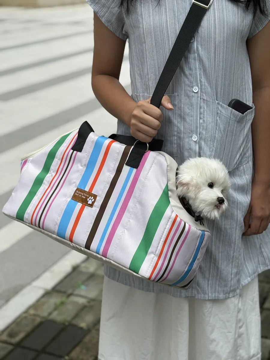 Breathable Cat Carrier Bag Dog Transporter Bag Portable Puppy Shoulder Bags Comfort Travel Pet Carrier for pet crossbody bag