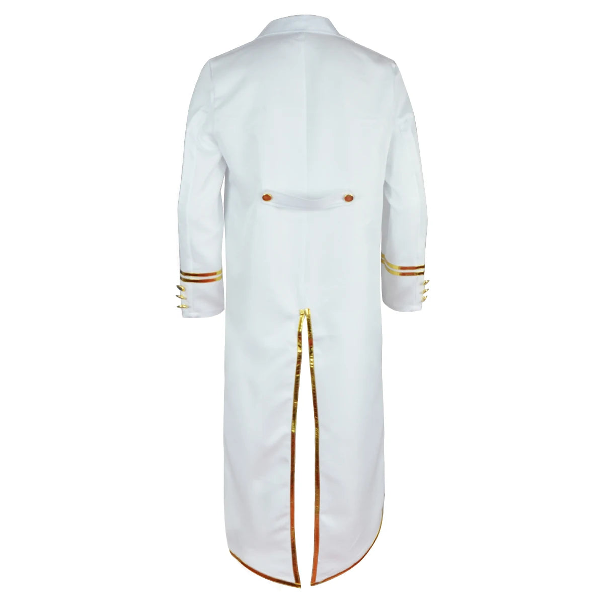 Halloween Costume Men Tuxedo Medieval Vintage Costume Male Mid-Length Punk Vintage Gilt Tuxedo Stage Performance Clothing