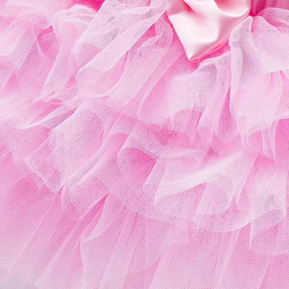 Tutu Baby Birthday Set Short Sleeve Romper Pettiskirt Girls 3 Pcs Clothing Sets New Summer Style