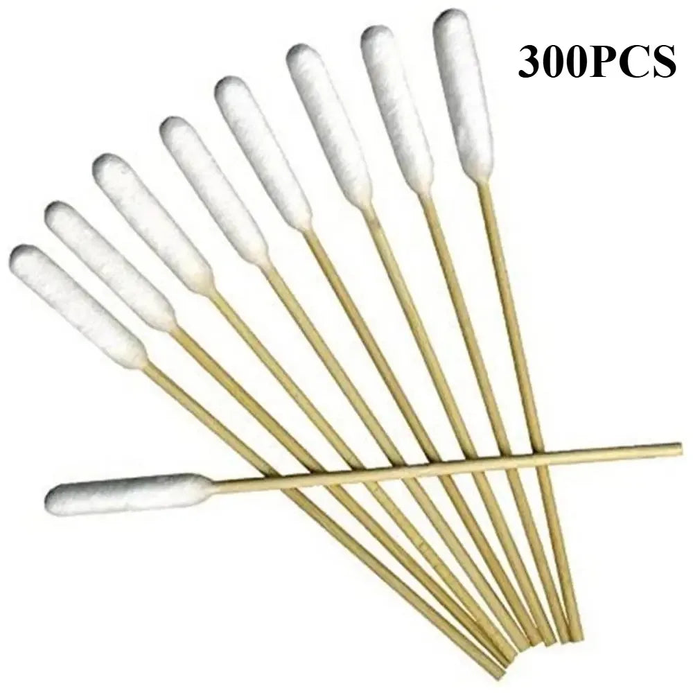 100/300/500Pcs PetEar CottonBuds Animal Cotton Swab Sticks Cotton Buds For Cat Dog Ear Wax Removaltattooclean,Tattooaccessories