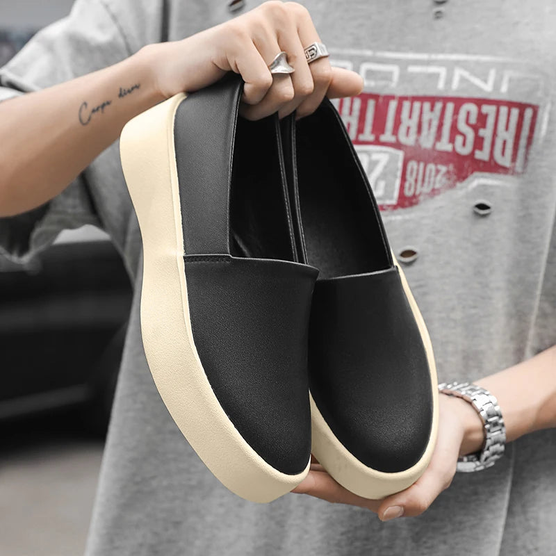 Luxury Brand Men's Loafers Slip-On Comfortable Casual Shoes Breathable Soft Sole Driving Moccasin Classic Male Walking Shoes