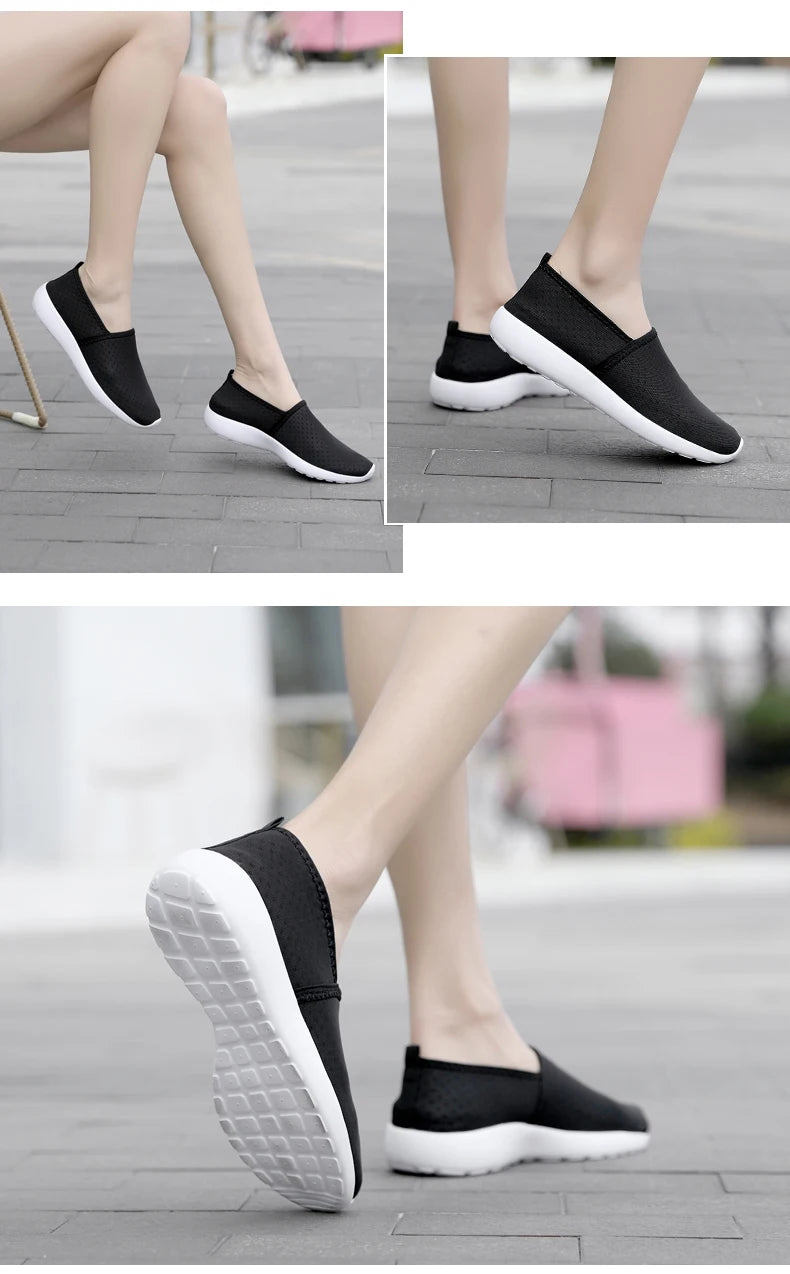 Breathable Women Running Shoes Lightweight Anti-slip Female Sports Shoes Outdoor Soft Loafers Women's Sneakers Fashion Tennis