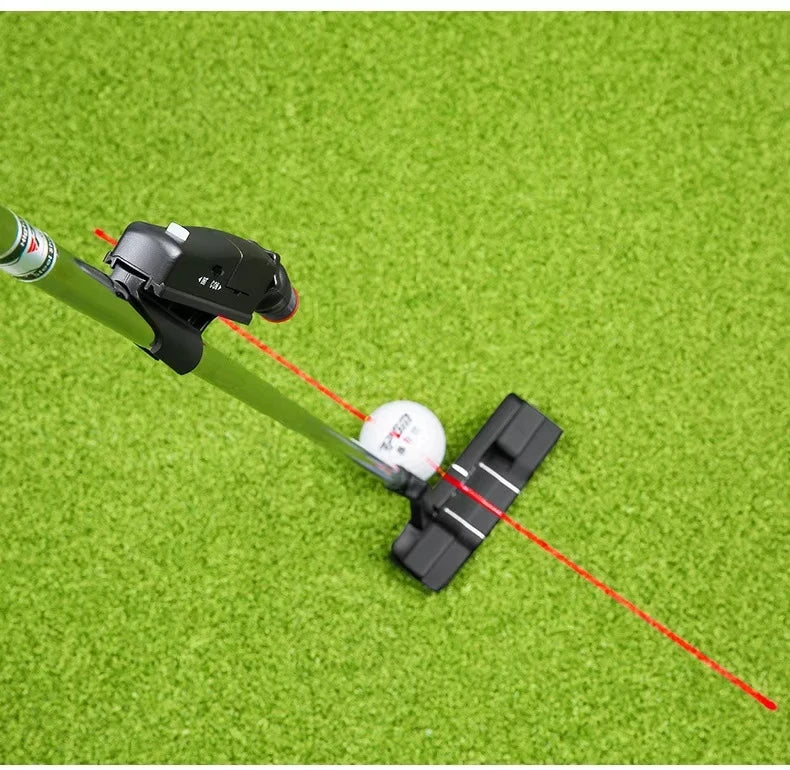 New Golf Putter Sight Portable Golf Putting Trainer ABS Golf Putt Putting Training Aim Improve Line Aids Corrector Tools