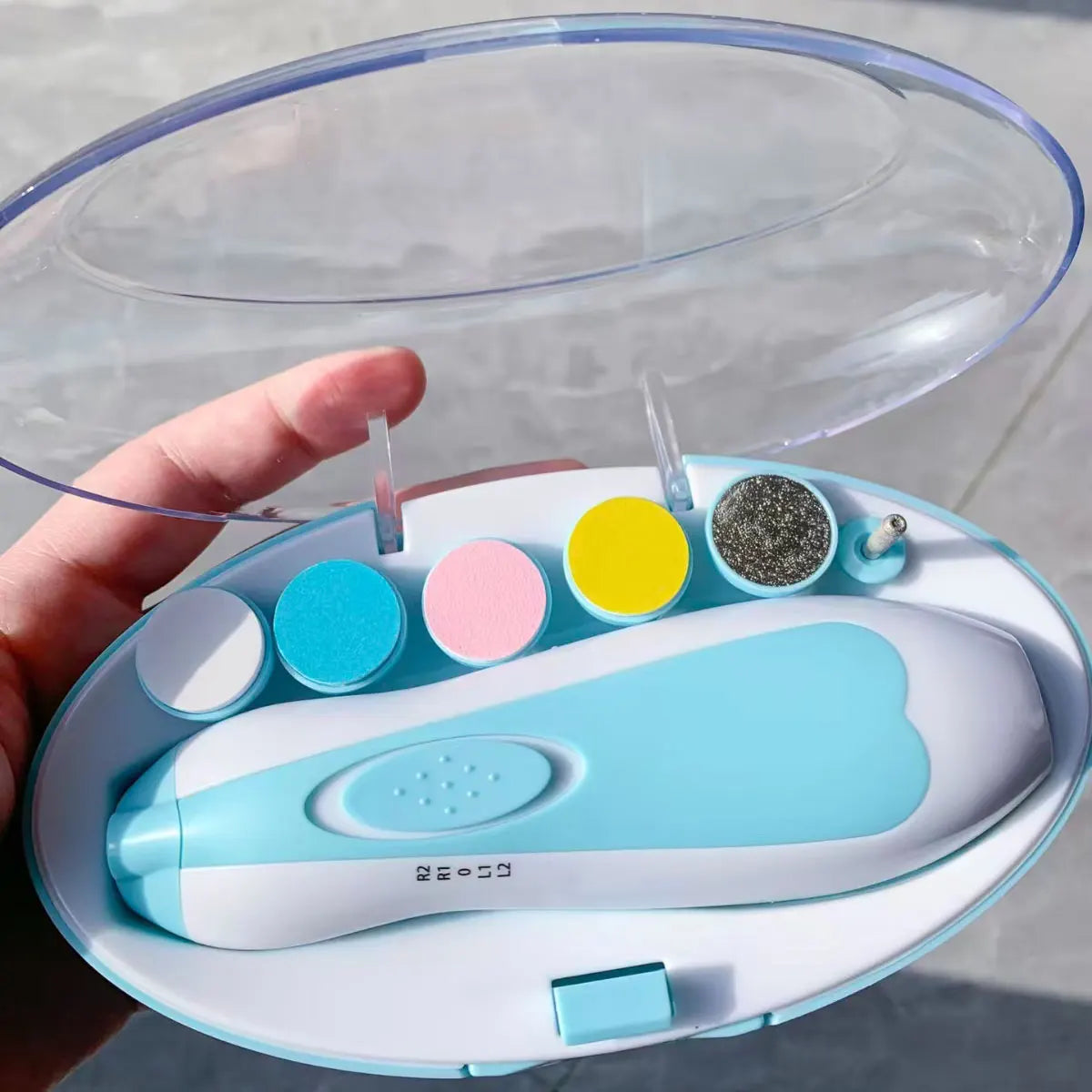 Newborn Anti Pinch Electric Nail Grinder Baby Nail Clipper Nail Clipper Baby Nail Trimmer