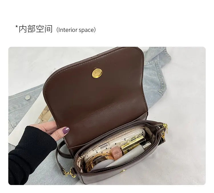 Luxury Chic Designer Diaper Bag For Women Large Capacity Tote Elegant Leather Crossbody Handbag For Fashionable And Practical