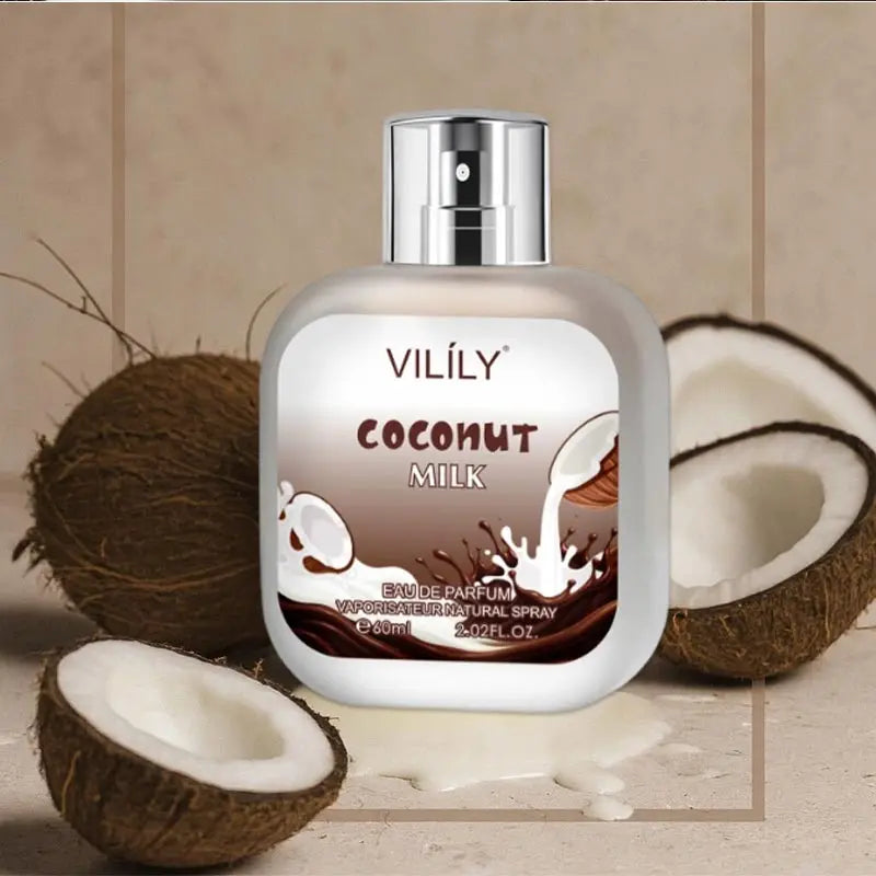 Coconut Vanilla Chocolate Milk Coffee Cream Men Perfume Spray,Fruity Floral Gourmand Notes Unisex Scent,Musk Fragrance Mist