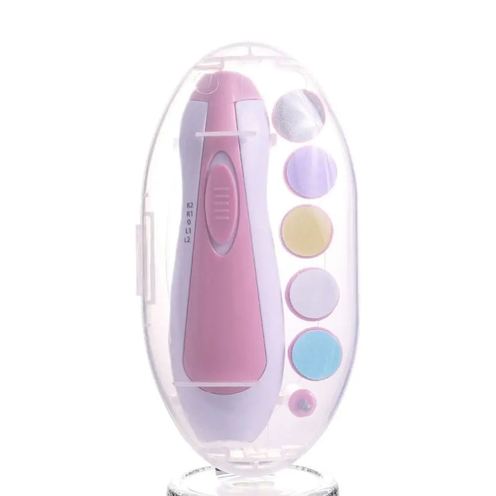 Multifunctional Electric Baby Nail Trimmer with Light Care Nail Baby Nail Clipper Manicure with Storage Box Baby Nail Grinder