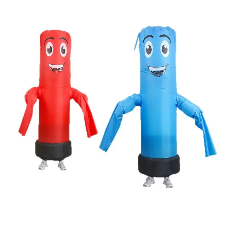 Halloween Party Dancer Inflatable Costume Funny Stage Performance Costumes Walking Puppet Costumes Prank Atmosphere Escape Room