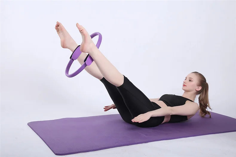 7Pcs Pilates Equipment For Home Workouts Pilates Ring And Ball Set Resistance Bands & More Perfect For Home Pilates Equipment