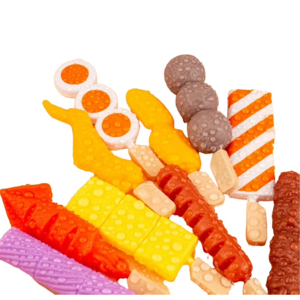 Baby Dress Up Kitchen Toys BBQ Set Kids Simulated BBQ Cookware Cooking Simulated Food Cosplay Educational Gift Toys