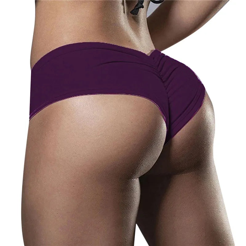 Women High Waist Sport Shorts Sexy Lady Polyester Training Gym Shorts Mini Skinny Fitness Short Summer Booty Elasticated Shorts