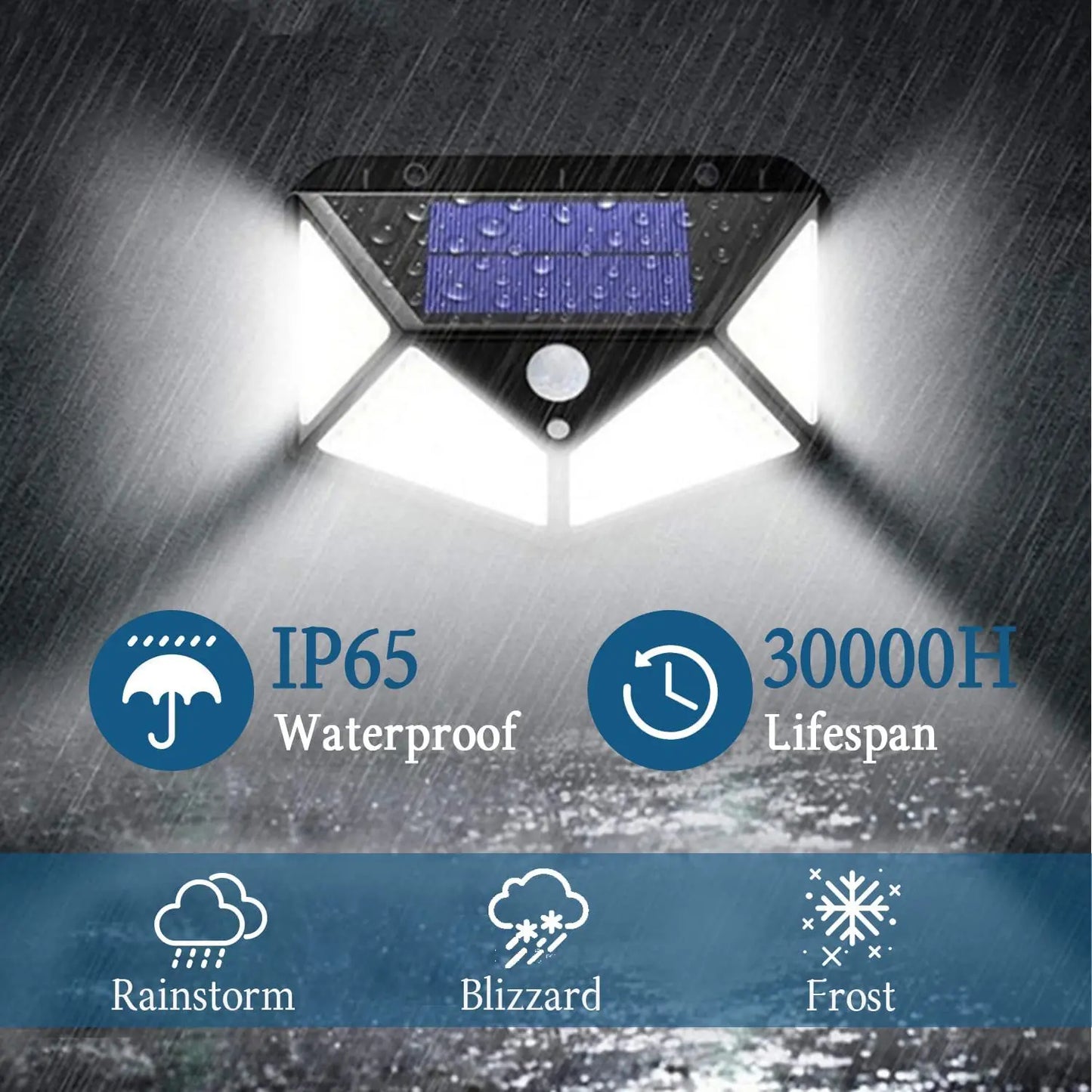 Outdoor 100 LED/468 LED Solar Light Motion Sensor Waterproof Solar Light Solar Power Garden Corridor Decoration Emergency Light