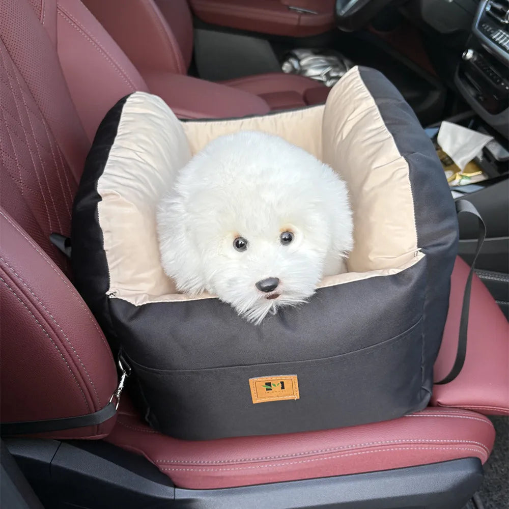 Pet Dog Car Seat Cover Safety Waterproof Puppy Nest Mat Cat Carrier Soft Comfort Travel Dog Car Seat Bed Washable Pet Carrier