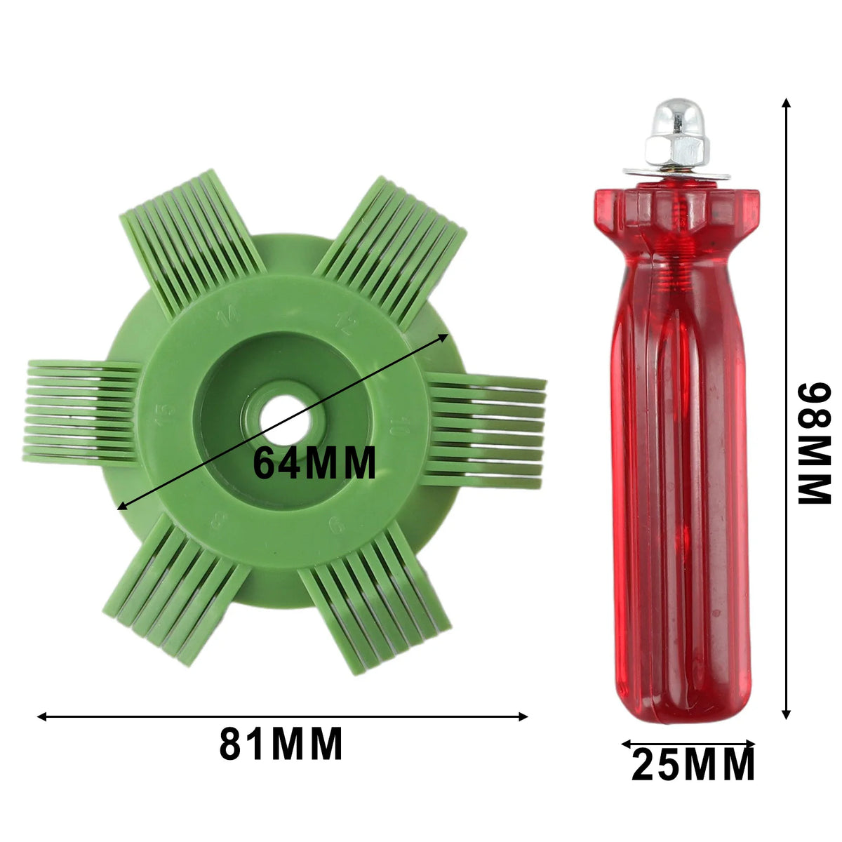 Air Conditioner Fin Repair Comb Cooler Condenser Compact Refrigeration Tool Radiator Fin Comb Rake Cleaner Tool For Auto Coolin