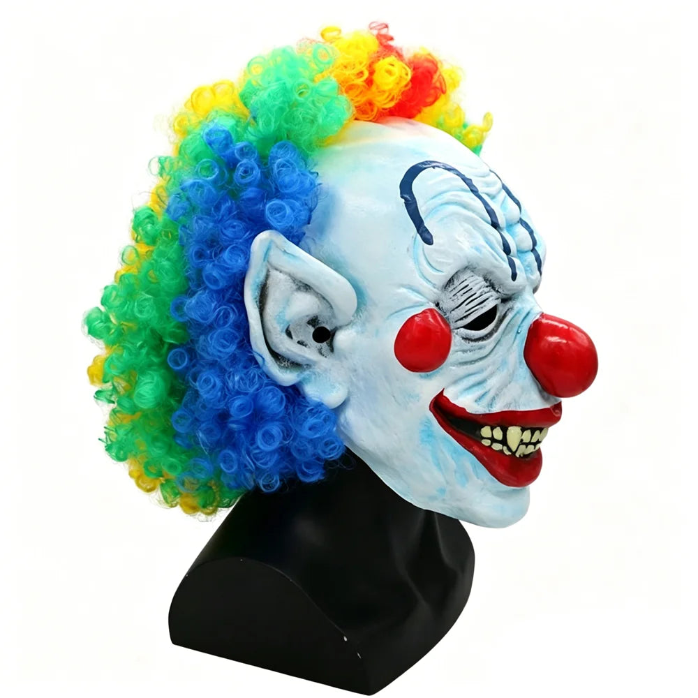 Halloween Party Costume Crazy Horror Sinister Mask Multicoloured