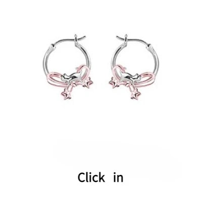 MASW Original Design Luxury Temperament Pink Bowknot Cats Pendant Necklace For Women Party Gifts Fashion Jewelry Accessories
