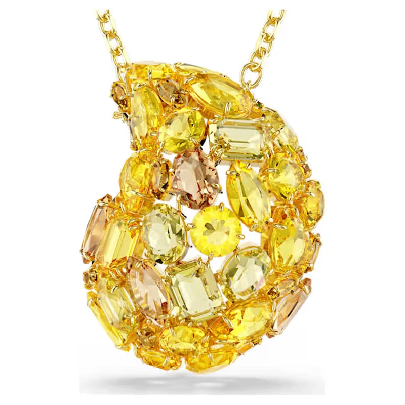Original 2025 New Trend Fine Jewelry Set Charm Gold Candy Crystal Fashion Necklace Bracelet Earring for Women's Anniversary Gift