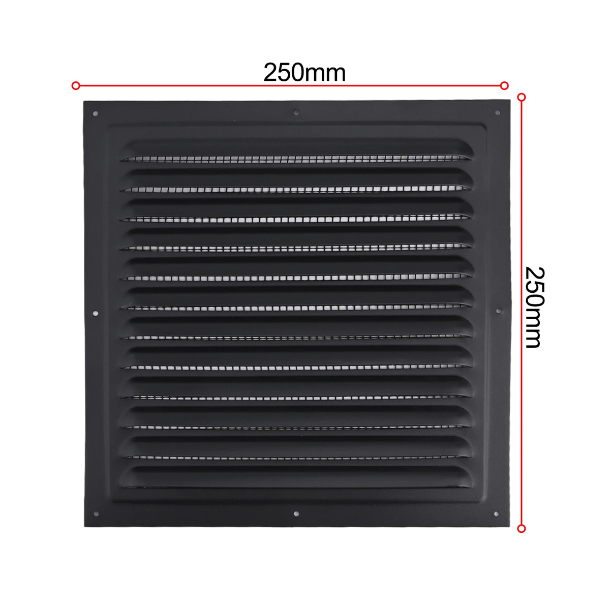 Air Ventilation Cover Louver Vent Grille Cover Square Ducting Ceiling Ventilation Grill Cover Heating Cooling Vent Exterior