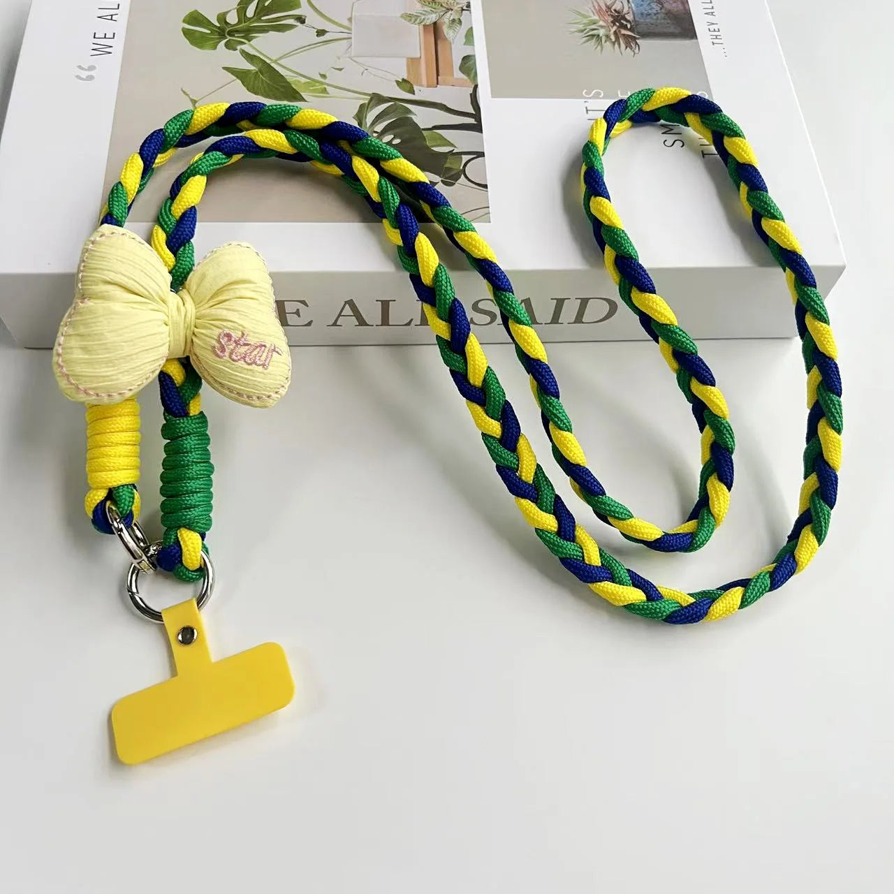 Creative Cartoon Mobile Phone Universal Lanyard Crossbody Long Rope Lanyard Rope Cartoon Decorative Pendant Accessories