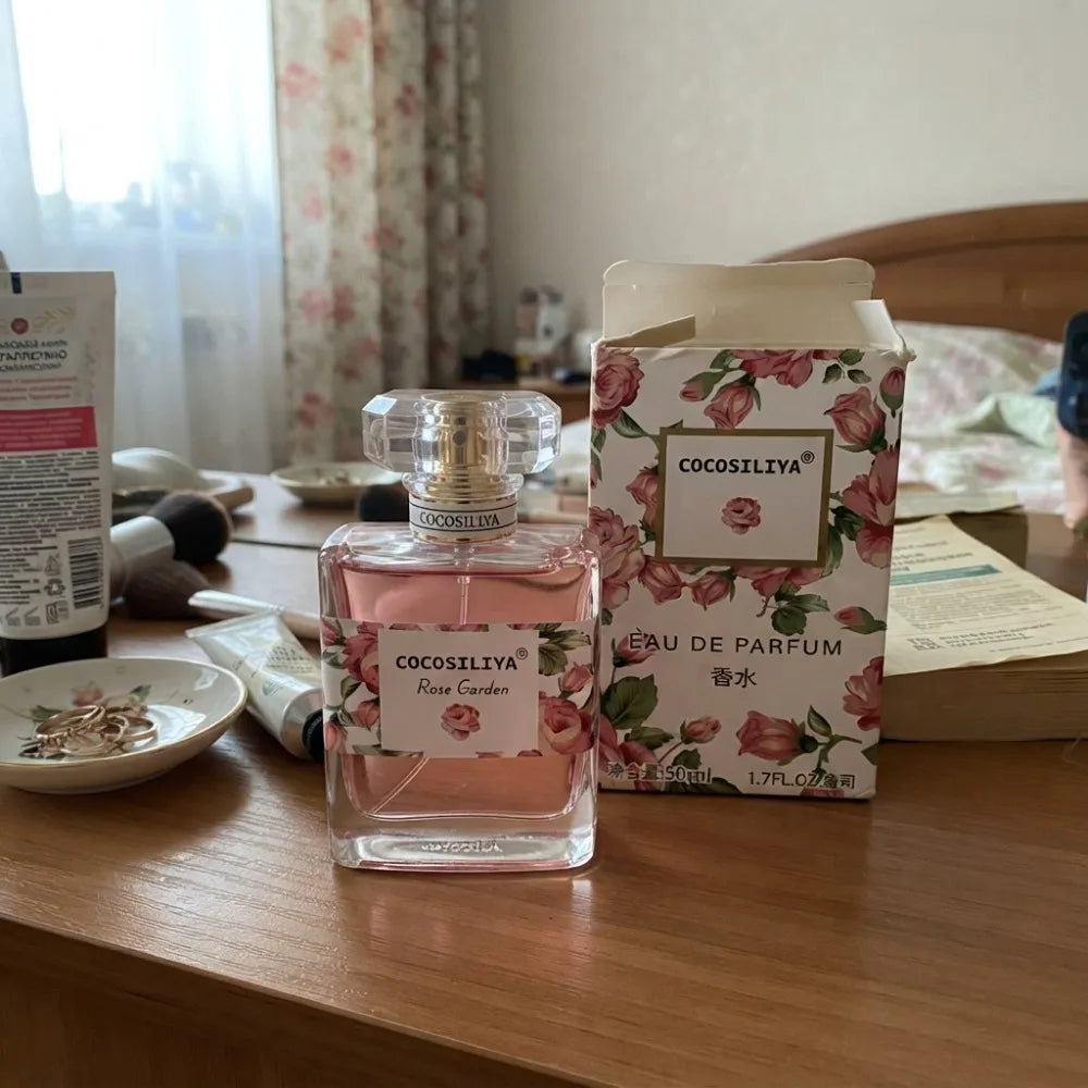 New 50ML Perfume Long-lasting floral fragrance Osmanthus Rose Lavender Gardenia Eau de Parfum For Unisex Original Perfume Brand