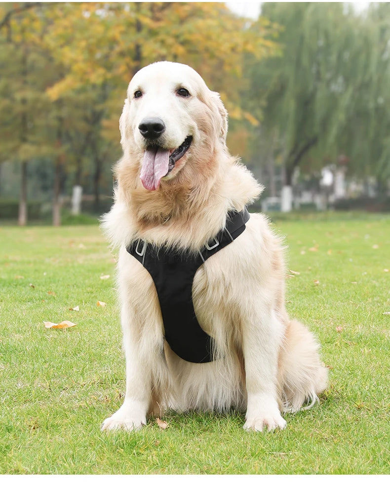 Dog Harness Upgraded Nylon Waterproof Tactical Vest for Small Medium Large Dogs Reflective Dog Harnesses Pet Dogs Accessoires