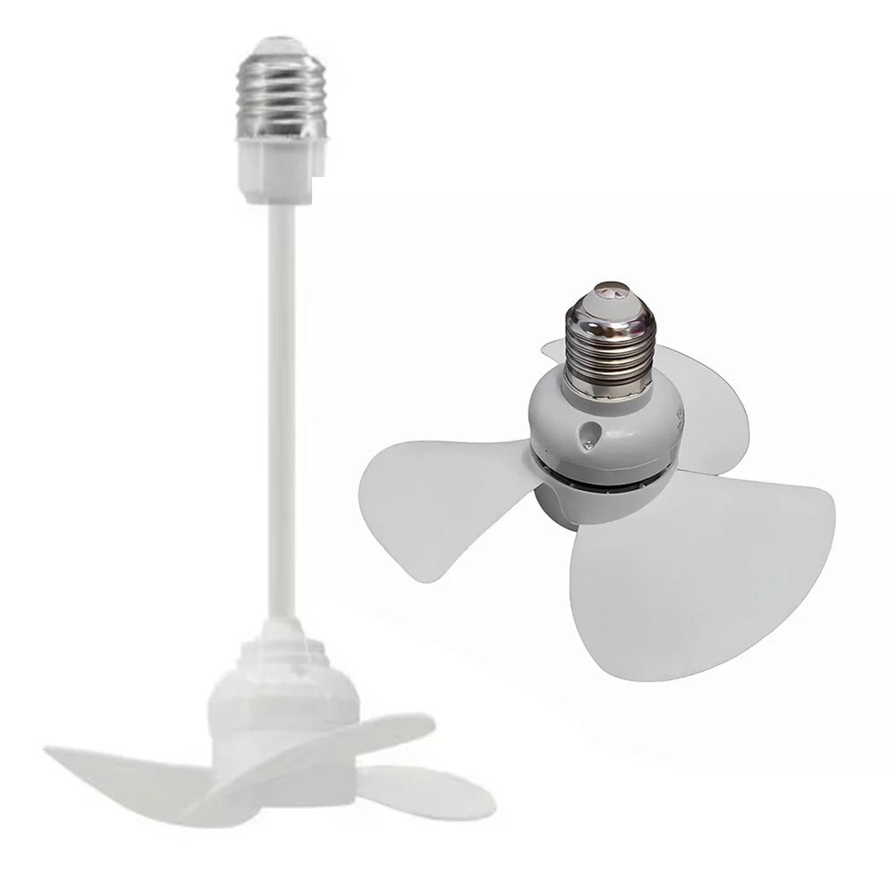 Indoor Ceiling  Fan E27 Screw Mouth  Household Electric Fan  Brushless Motor 14CM  Bedroom  Silent Fan LED  Energy-saving Fan