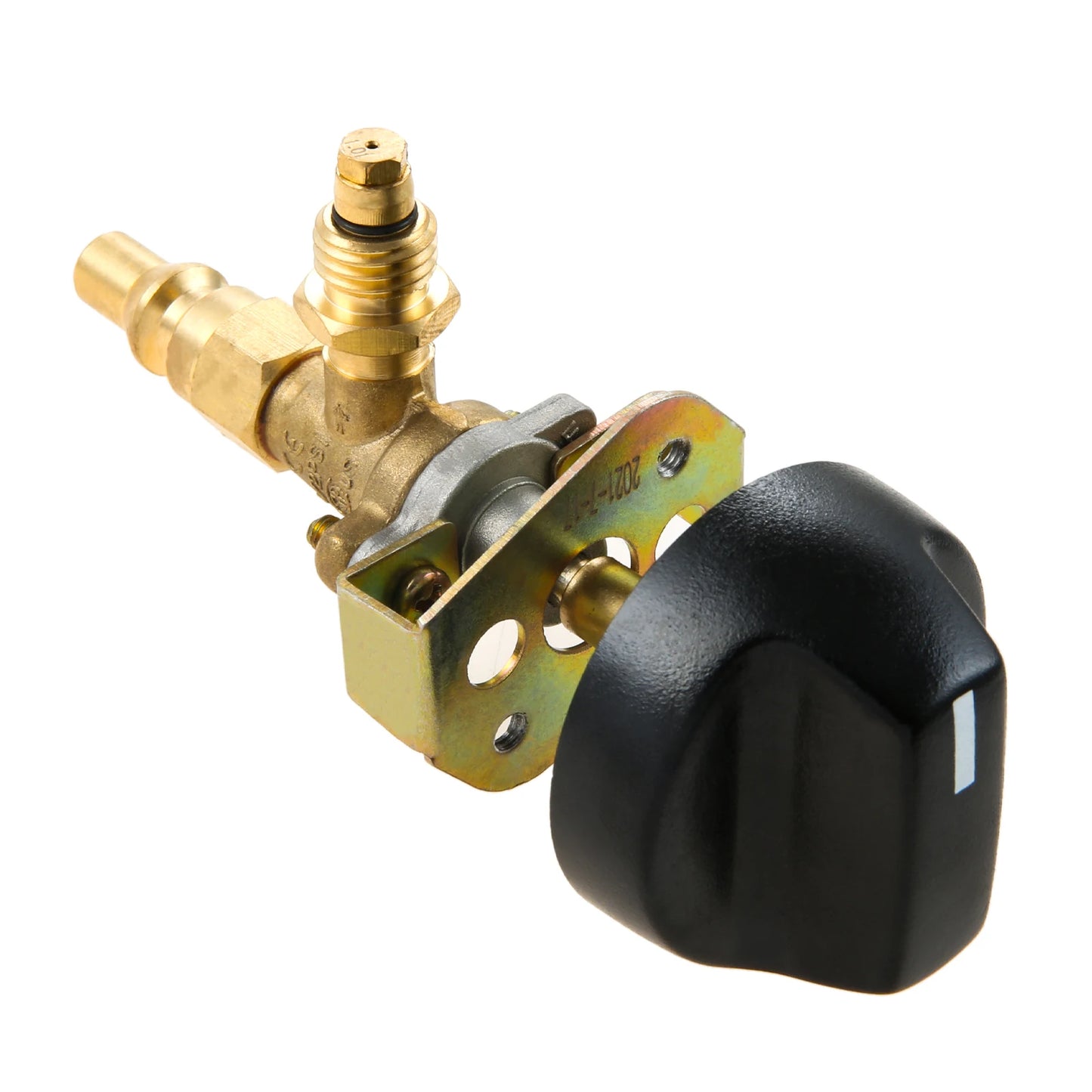 Grill Control Valve with M12x1.5 Thread and 1/4" Quick Disconnect Plug Fit for Olympian 5500 and 5100 and Weber 200 Gas Grill