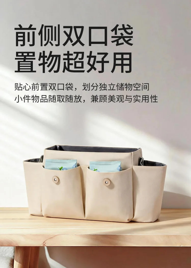 Baby Stroller Hanging Bag Accessories, Large Capacity Stroller Storage Bag, Shoulder Bag, Mother and Baby Bag, Diaper Bag Gifts