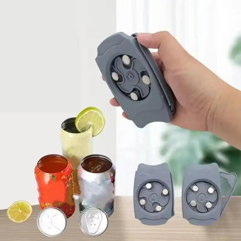 Creative Beer Can Opener Tool Beverage Can Bottle Opener Multi-functional Portable Bottle Opener Kitchen Gadgets