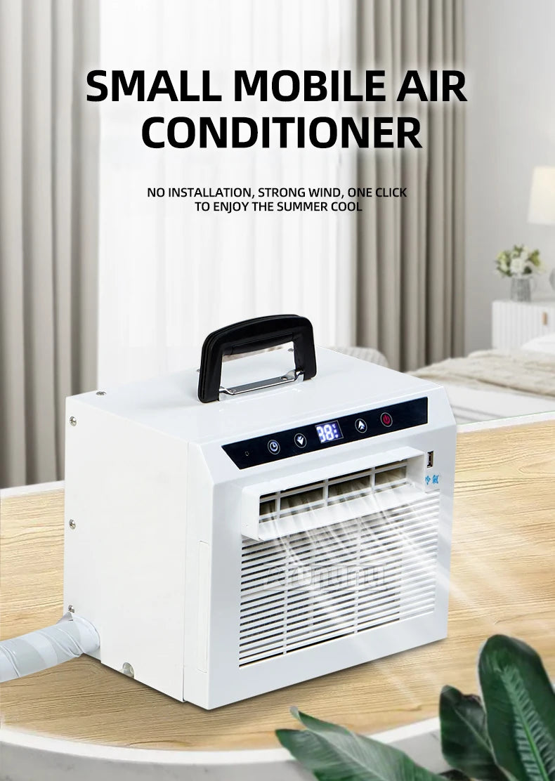 Remote Control Split Mobile Air Conditioner Car Portable Small Air Conditioning Machine Tent Klima Gerät 3000BTU