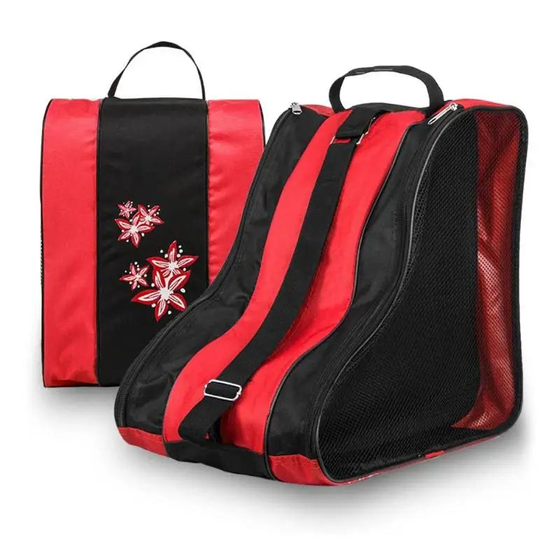 [C]3 Layers Breathable Skate Bag for Kids Backpack Style Comfortable Skating Accessory