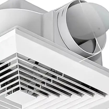 Energy Efficient Ceiling Mounted Exhaust Fan Quiet 110 CFM Bathroom Ventilation With DC Motor For Kitchen And Bedroom