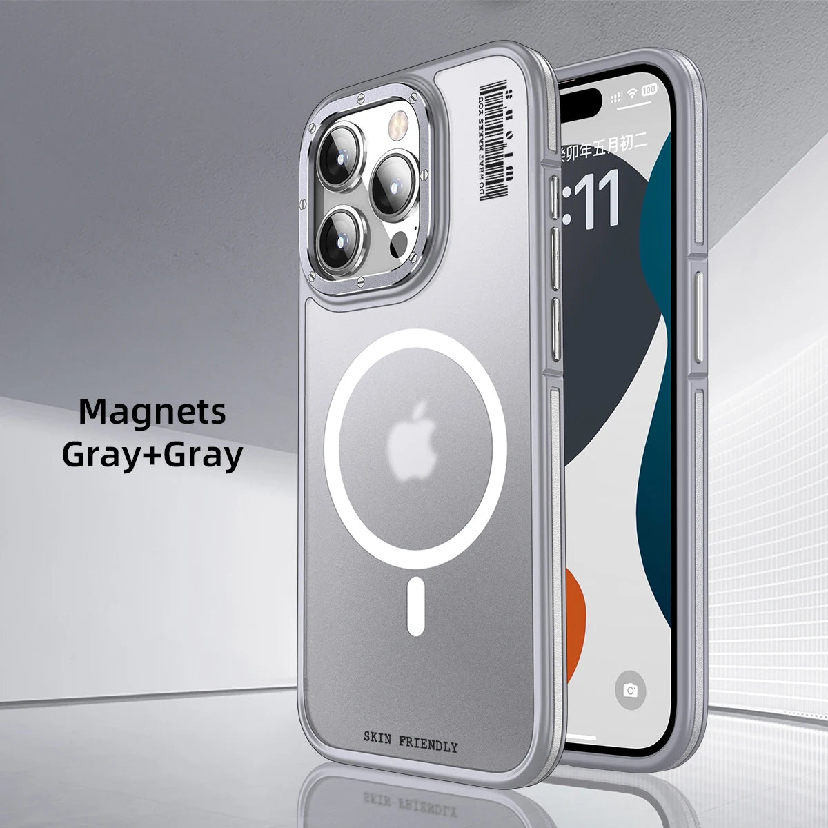 Official Original Splicing Skin Sensation Armor Shockproof Case for iPhone 15 14 Plus 13 Pro Max Magsafe Hybrid Phone Back Cover