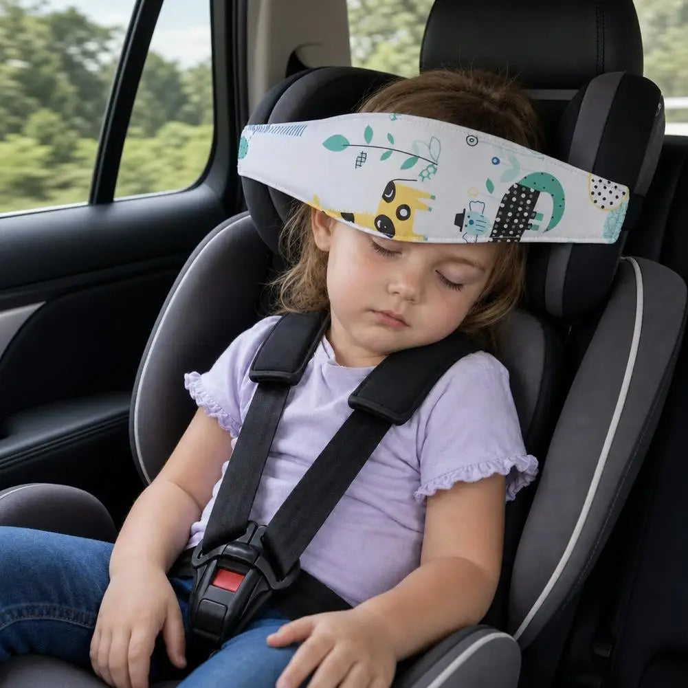 Baby Car Seat Head Support Children Stroller Fastening Belt Adjustable Boy Girl Playpens Sleep Positioner Baby Saftey Pillows