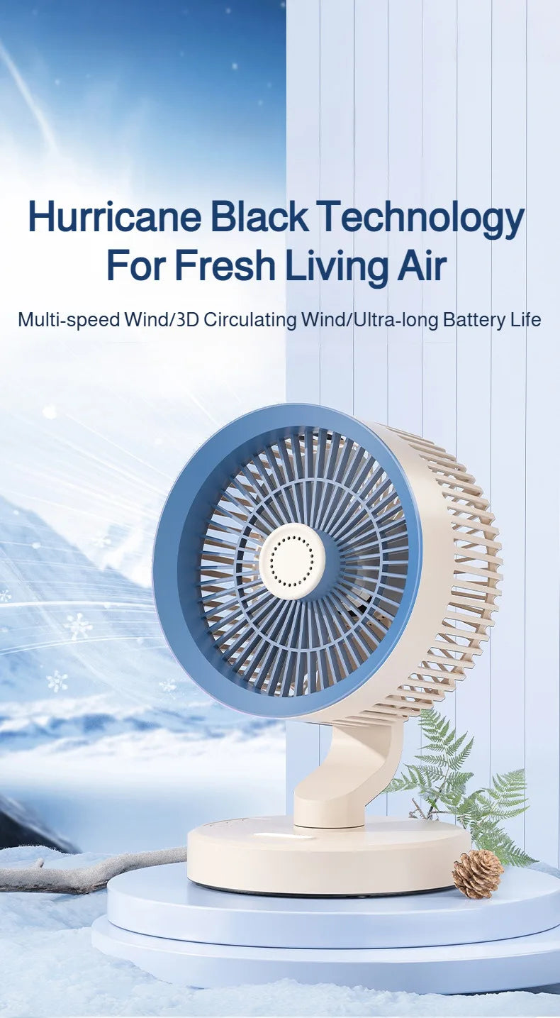 Desktop Circulating Small Wall Mounted Fan Multifunction Shaking Head Remote Control Quiet Cooling Fan For Home Office