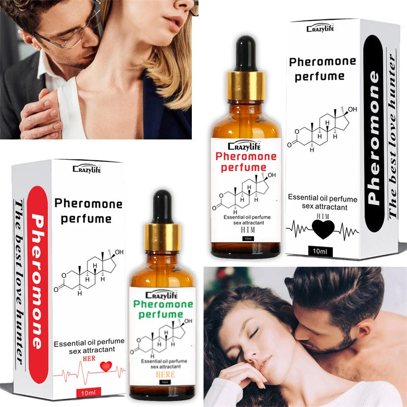 Pheromone Perfume Irresistible Attraction Unisex Longlasting Fragrance Floral Fruity RomanticDate Charm Fragrance Essential Oil