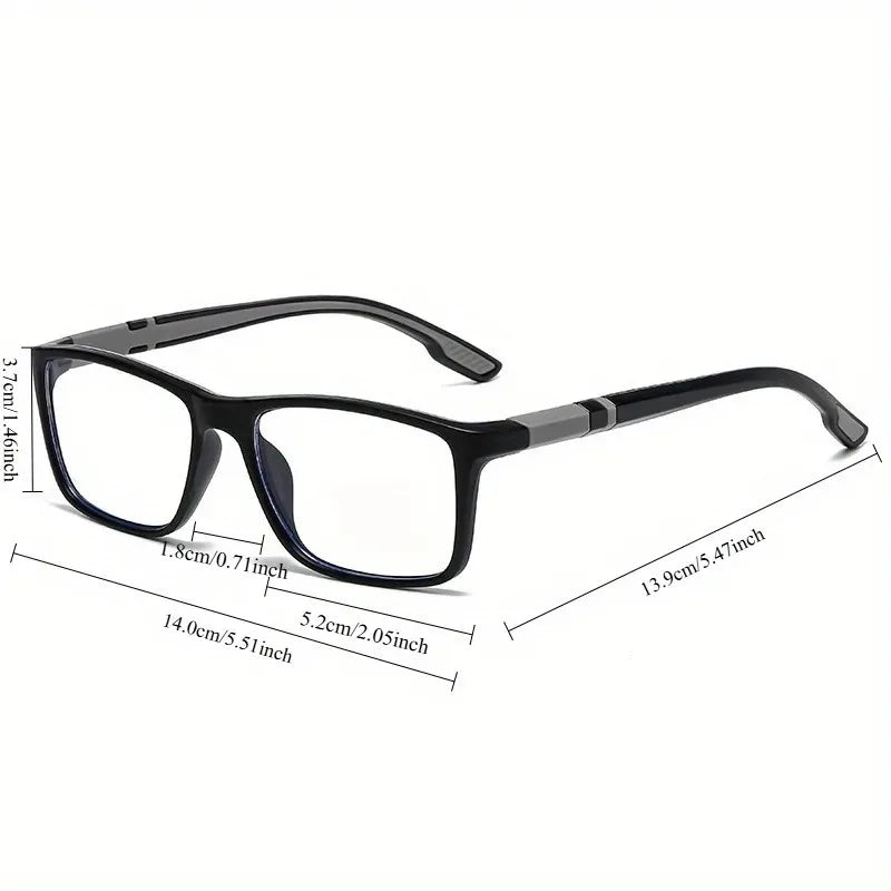 +0.5 +0.75 Photochromic Ultra Light Anti Blue Light Reading Glasses Intensity Suitable for Sports and Outdoor Activities