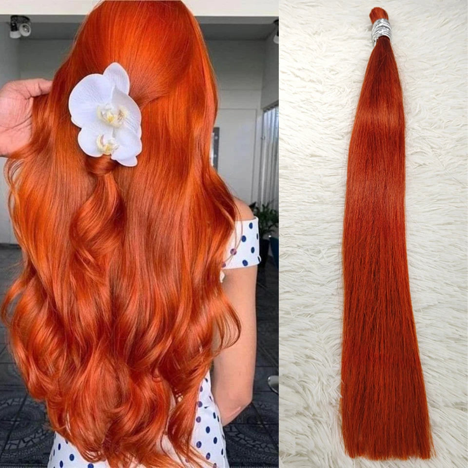 Human Hair Bulk No Weft Virgin Remy Hair Vietnamese Hair Straight Hair Bulk Real Natural Hair No Weft For Braiding Wholesale