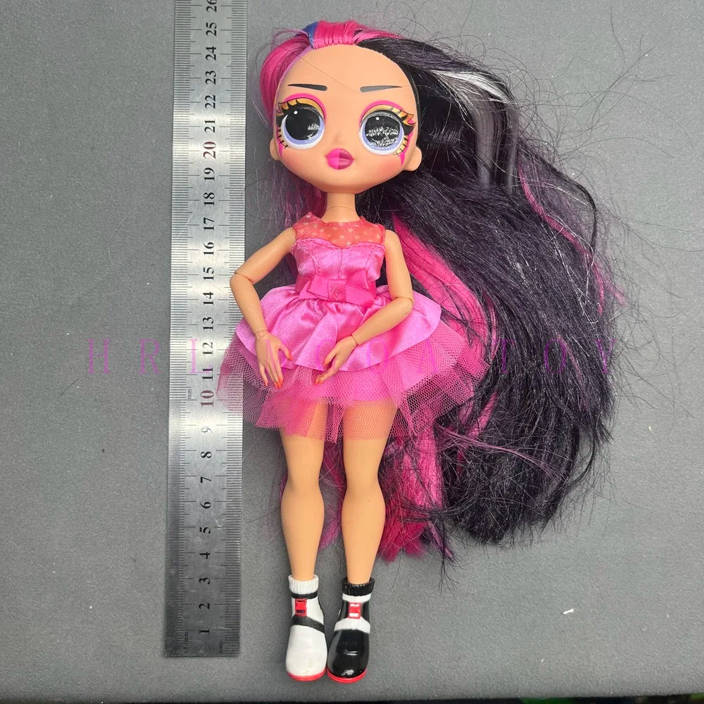 Original 24cm OMG multi-style big sister fashion dressup girl DIY holiday gift doll toy
