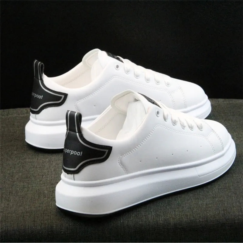 New Luxury Design Sneakers For Men Fashion White Board-shoe Soft Women Walking Shoes Running Shoes Couples Sneakers Tennis shoes