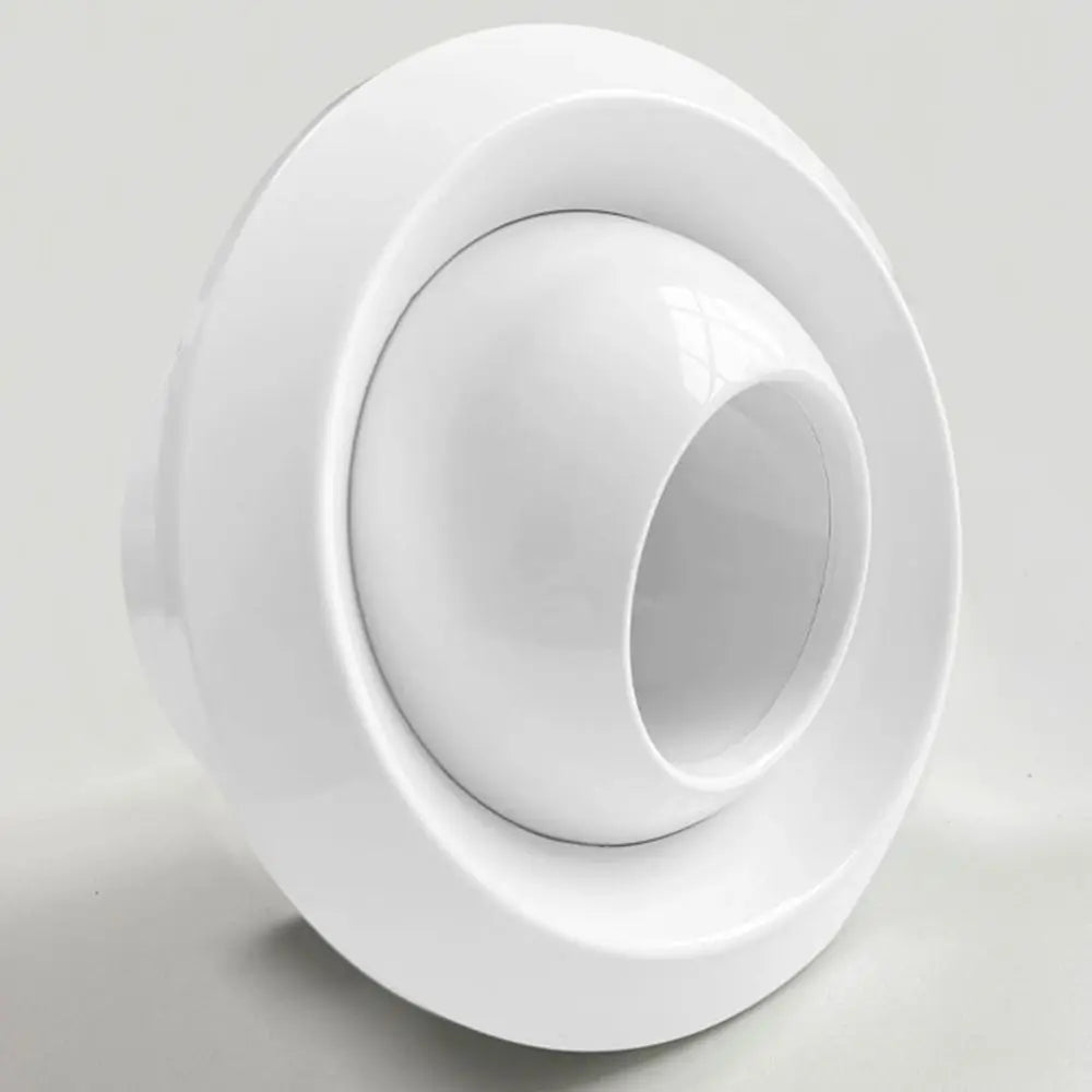 ABS Air Conditioning Exhaust Vents Adjustable Round Ventilation Nozzles 75/100/150/200mm Circular Jet Vents