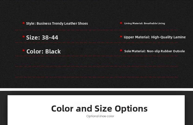 Glossy Leather Men's Shoes Casual Wedding High-Heeled Pointed-Toe Business Style British Leisure Men's Footwear