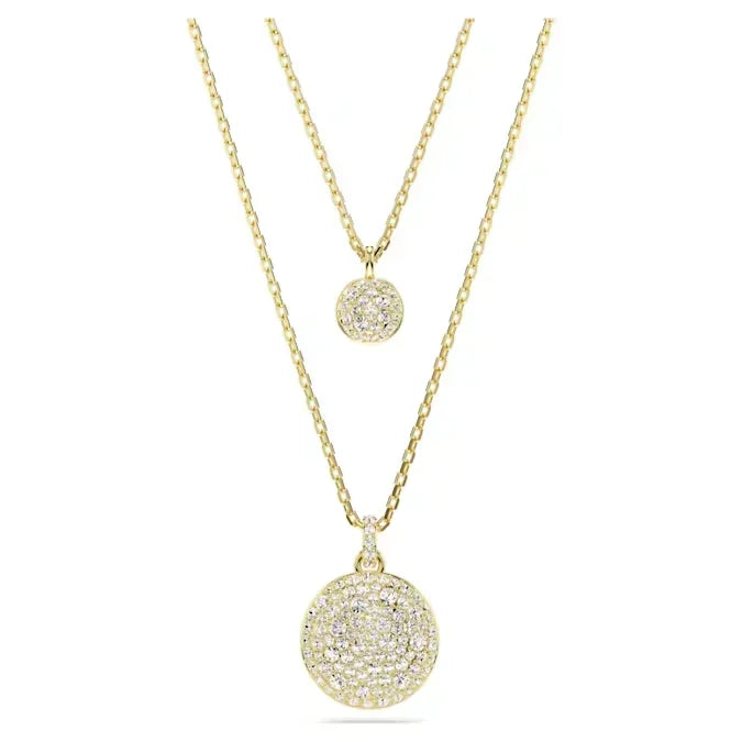 Original 2025 New Luxury Stainless Steel Simple Fine Jewelry for Women Round Necklace Bracelet Earrings Party Accessories