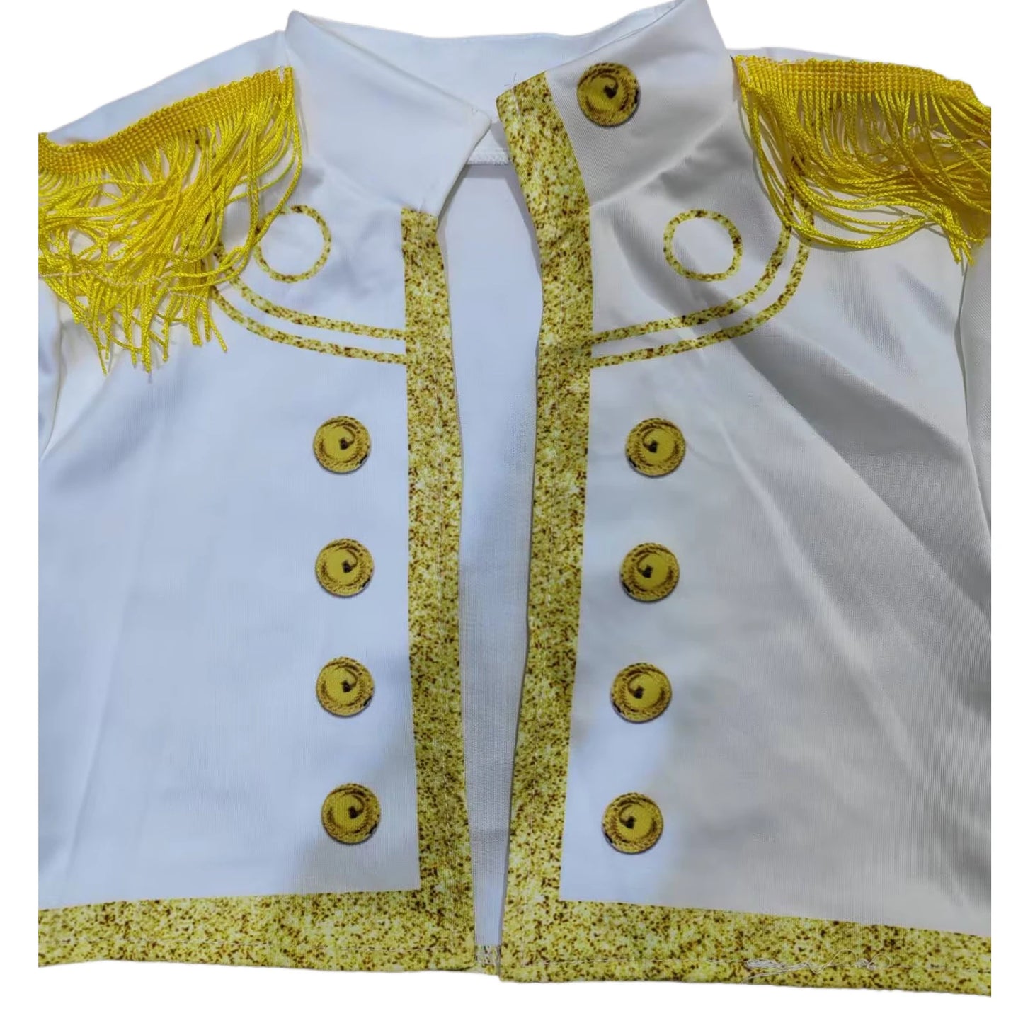 Cool Girl Cosplay Golden Costume Kids 3D Print Idol Group Singing Stage Performance Costume Child Halloween Party Clothes Suit